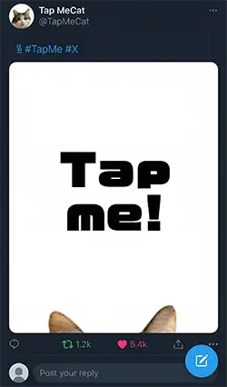 Tap Me Card